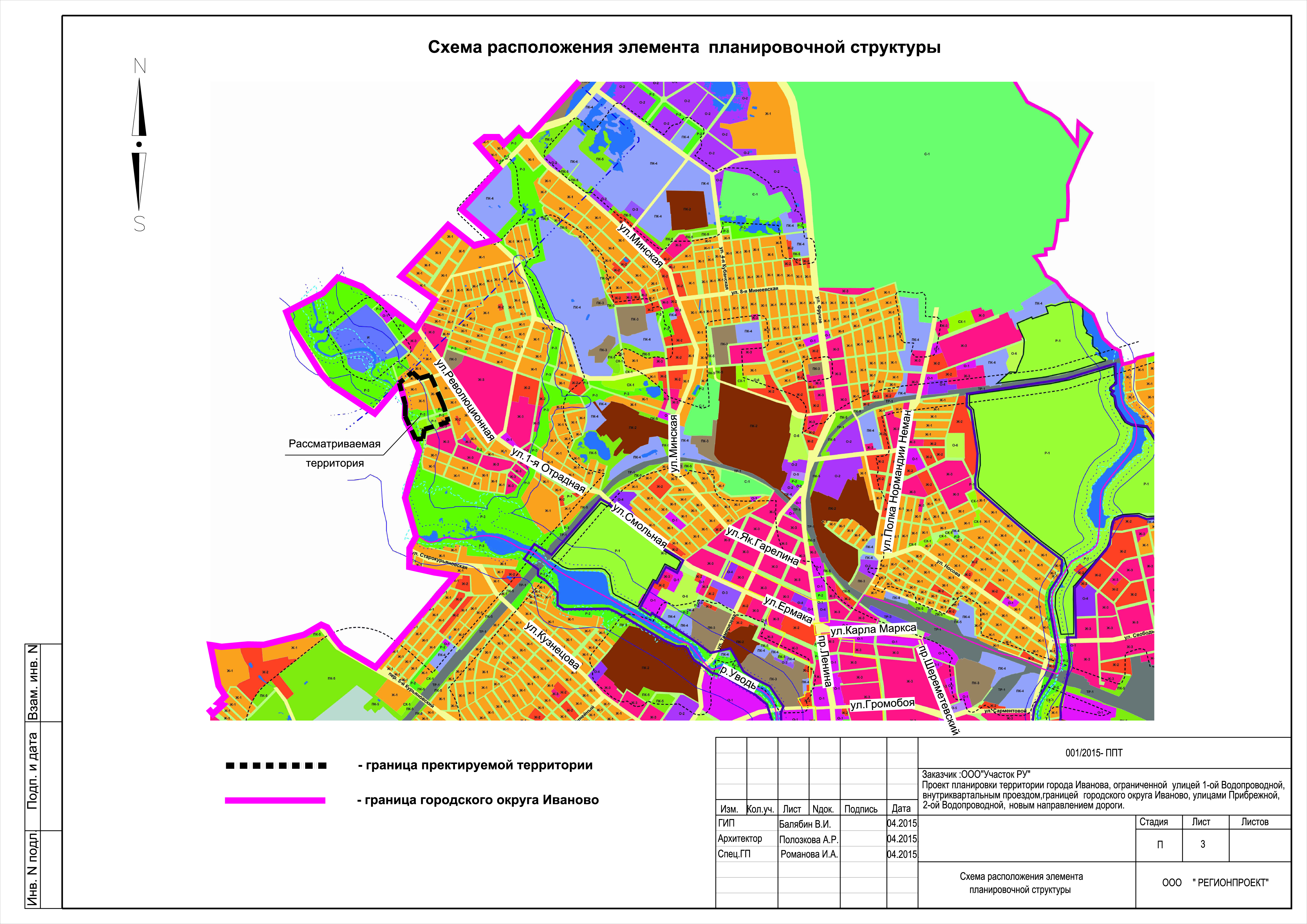 Градостроительное зонирование и планировка территории